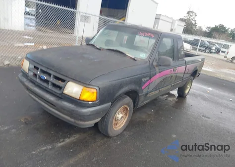 1993 Ford Ranger Super Cab из США, поврежденный, VIN 1FTCR14X9PPA86992